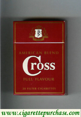 Cross cigarettes American Blend Full Flavour
